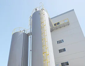 生コンクリートの製造現場